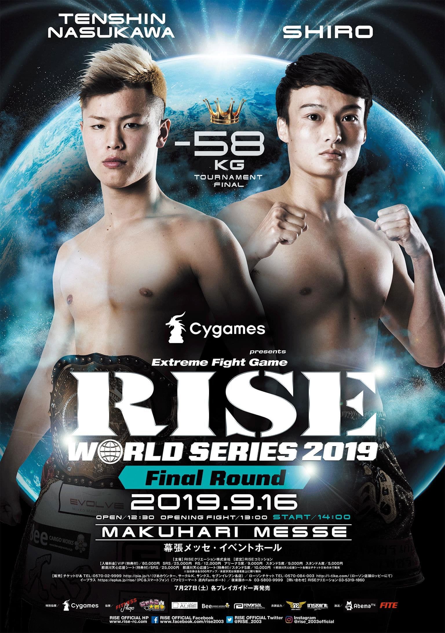 RISE WORLD SERIES 2019: Final Round
