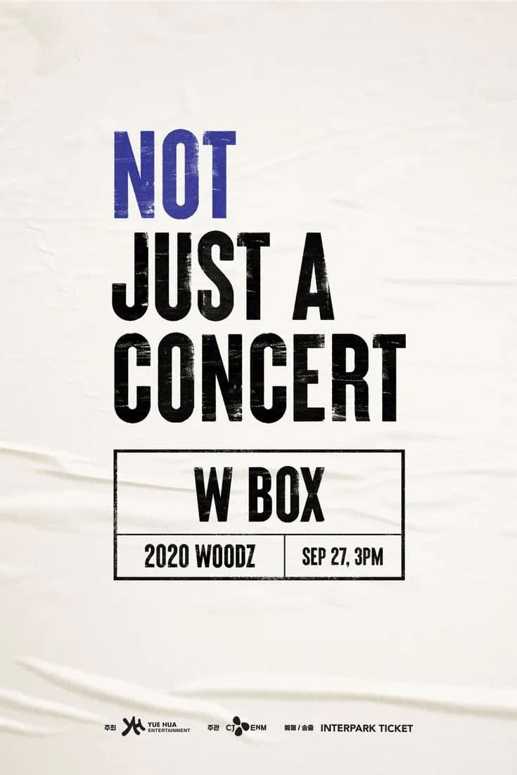2020 WOODZ : NOT JUST A CONCERT – W BOX