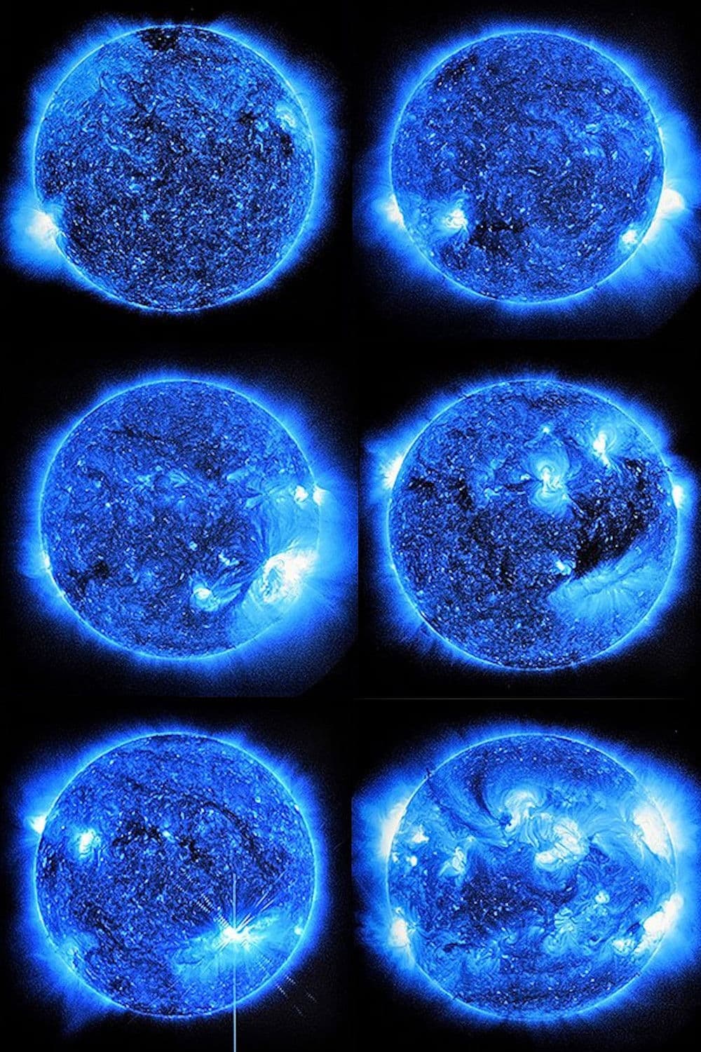 Watching the Sun at Midnight SDO/NASA (Blue)