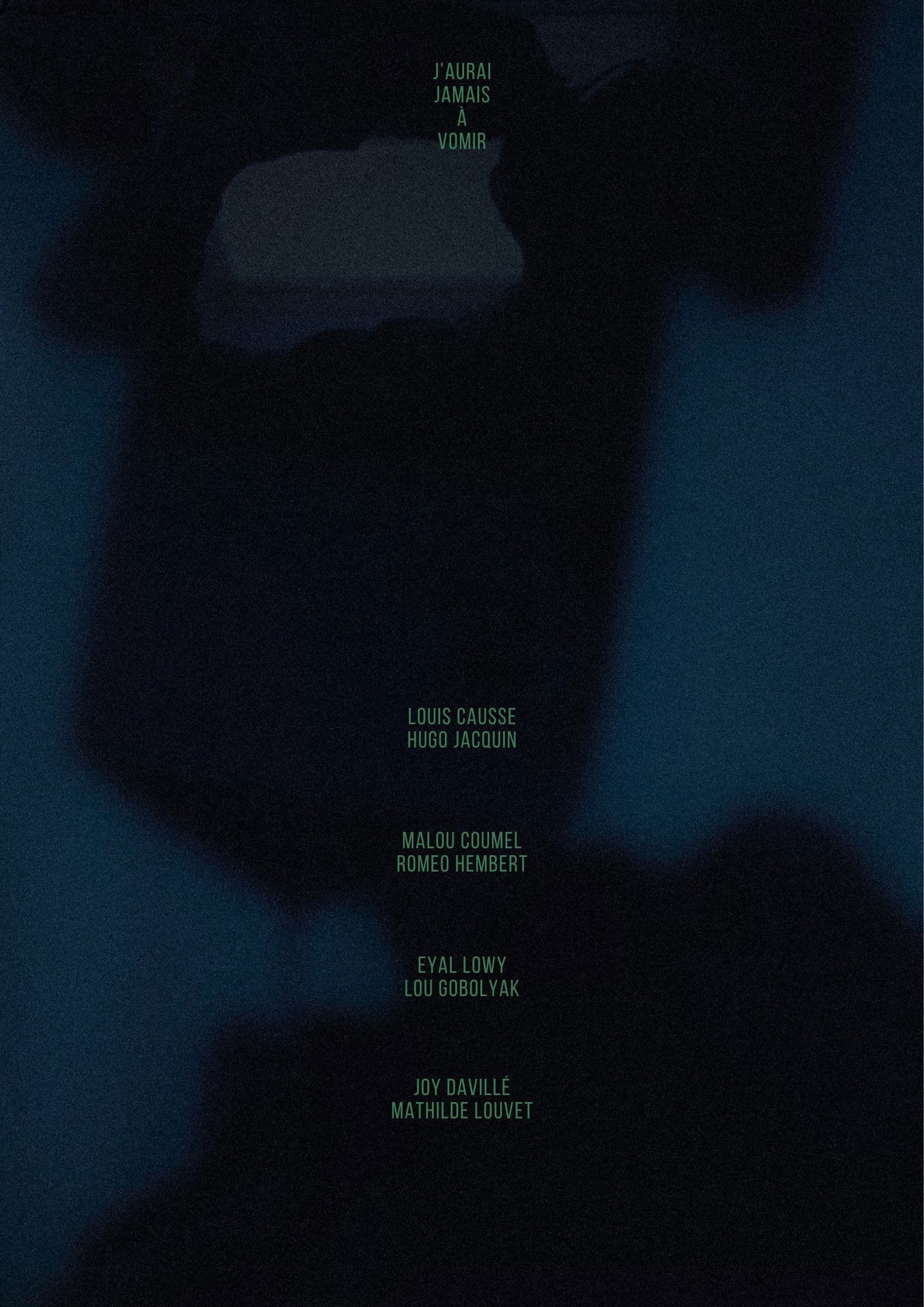 I'LL NEVER HAVE TO VOMIT