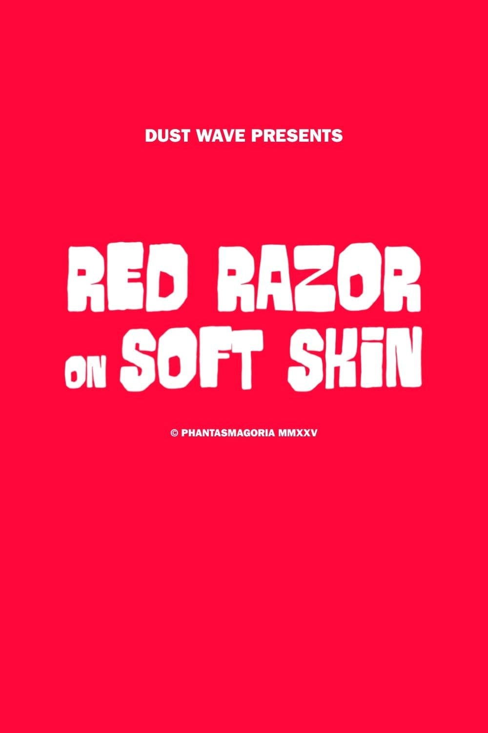 Red Razor On Soft Skin