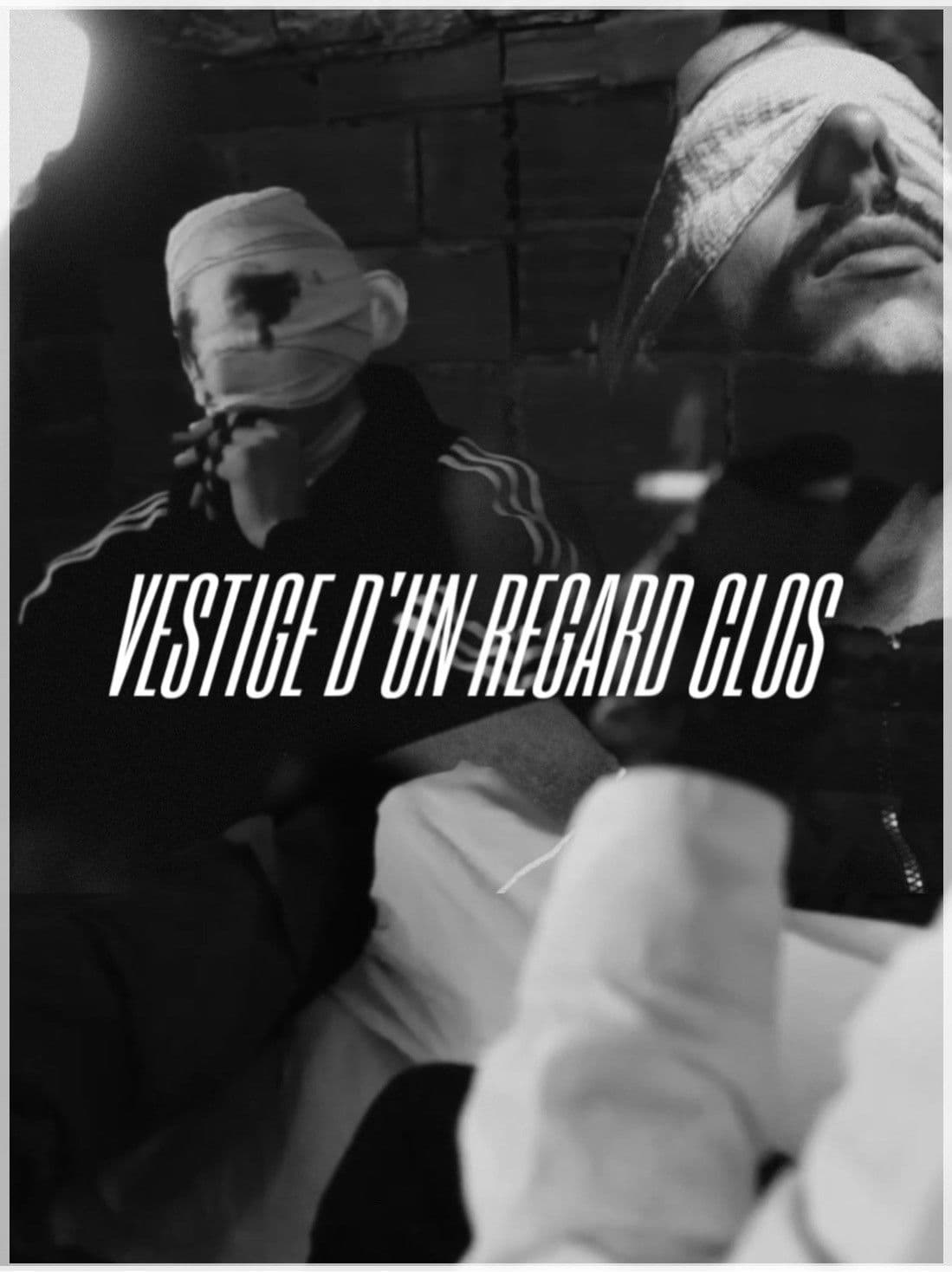 Vestige of closed eyelids