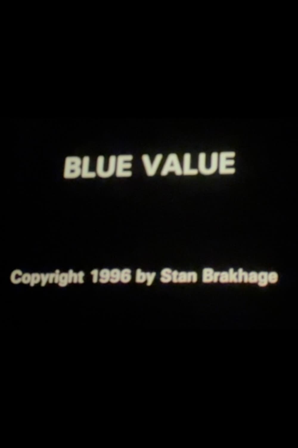Blue Value